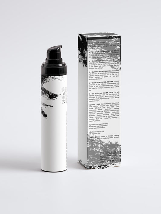 Gel Visage au Zinc Sans Huile Homme